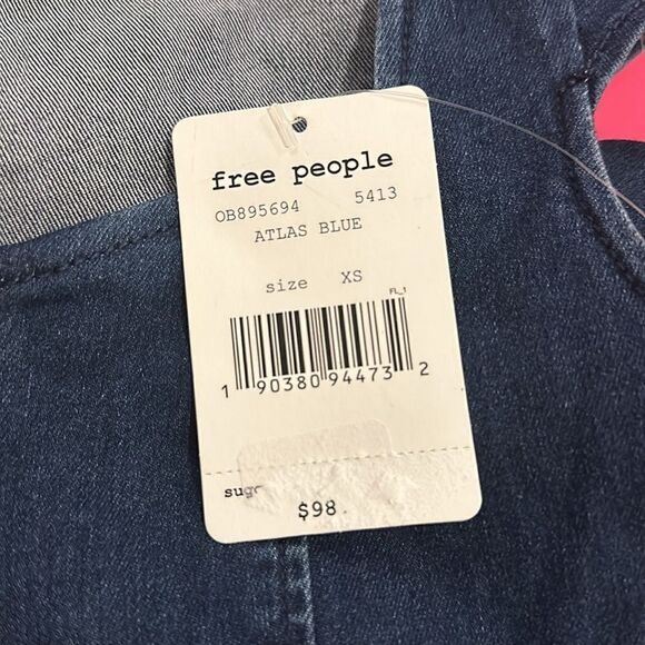 NWT Free People Women’s Denim Dress - Picture 5 of 5